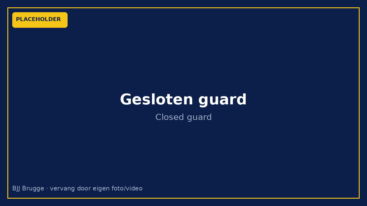 Placeholder: closed guard — vervang door eigen foto