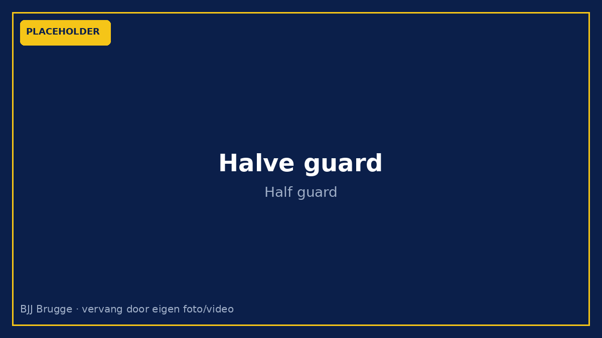 Placeholder: half guard  vervang door eigen foto